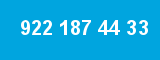922 187 44 33